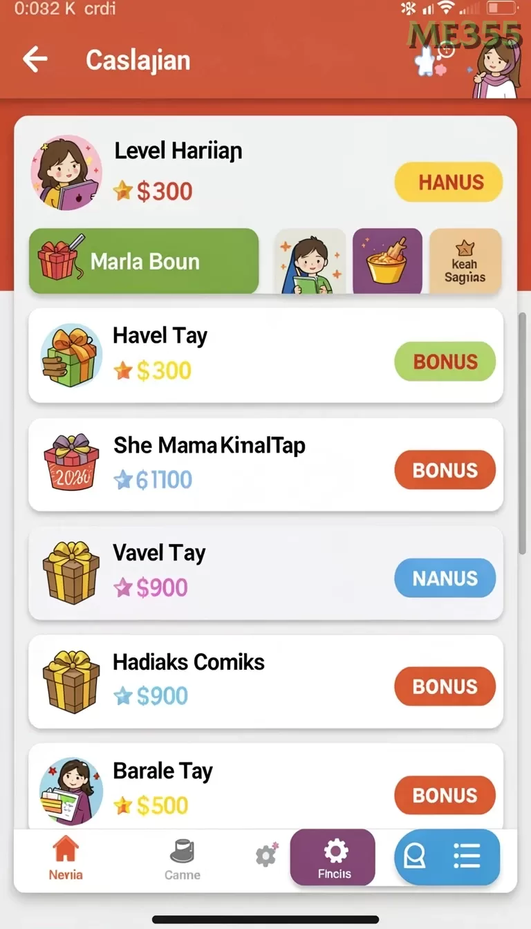 Cuplikan layar KKMEGA777 — halaman utama
