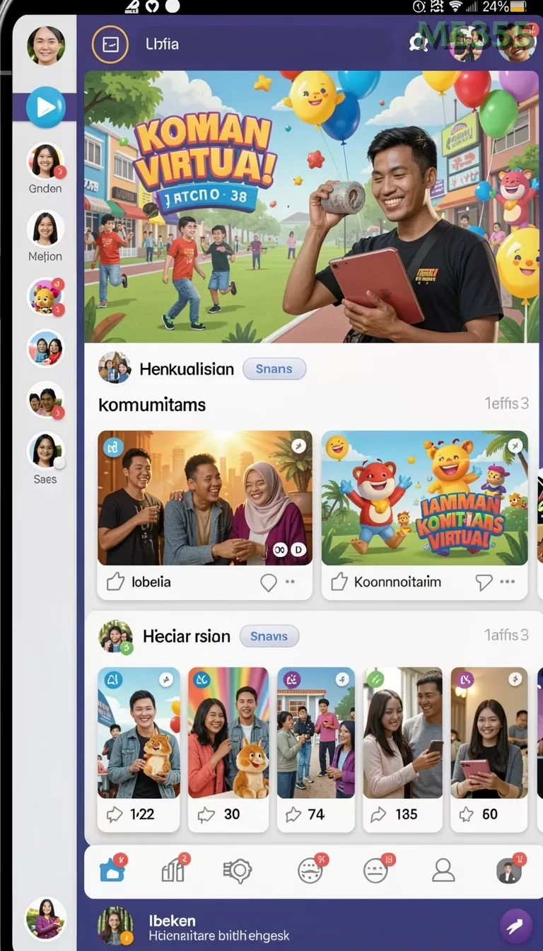 Cuplikan layar KKMEGA777 — pengaturan akun